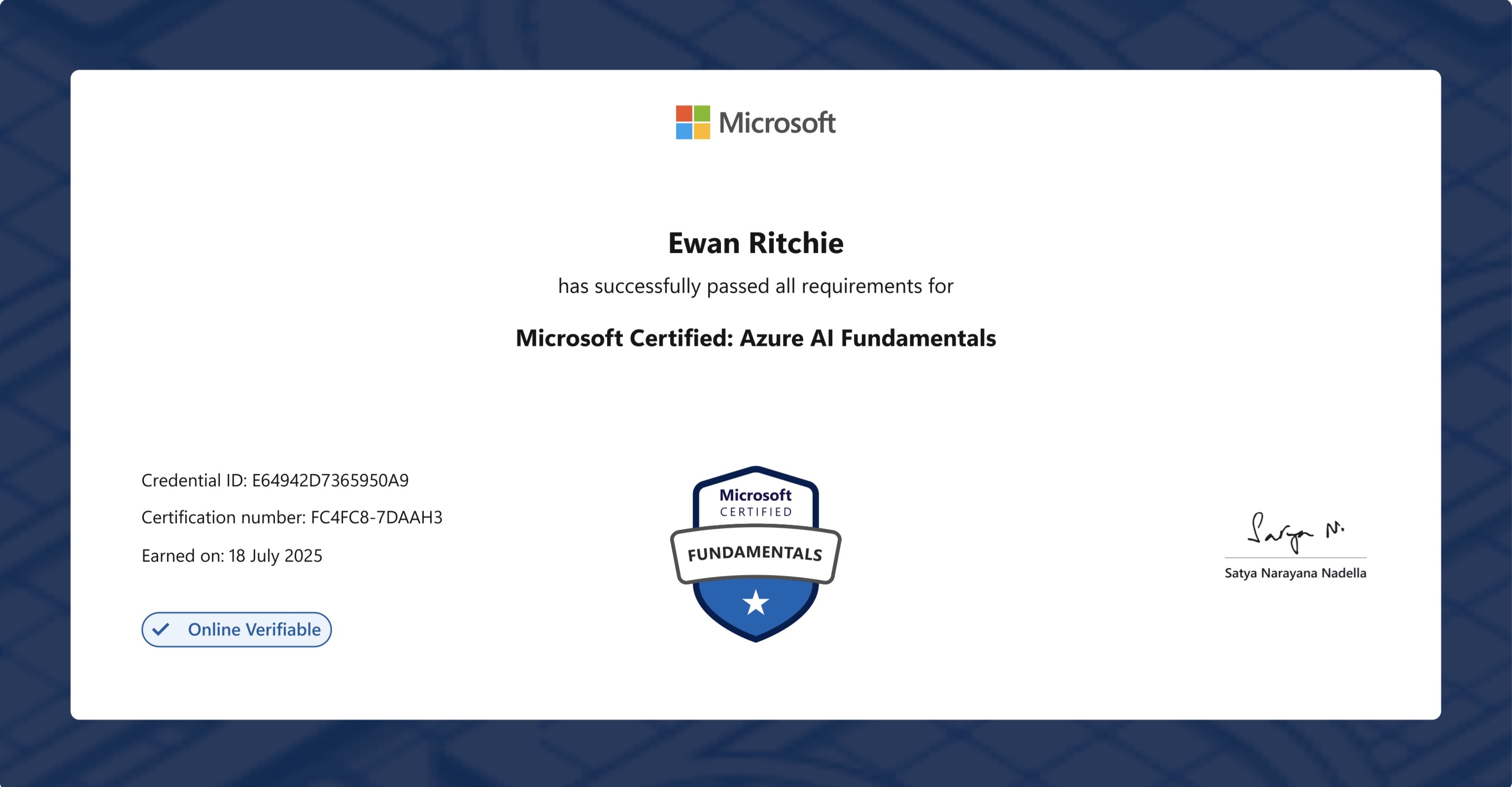 Azure AI Fundamentals